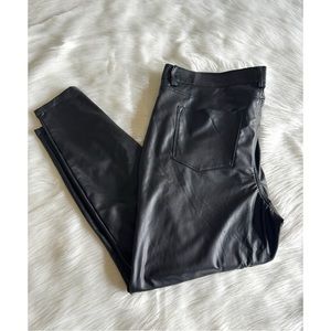 NEVER USED, Maurice’s, faux leather pants